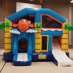 springkussen Clownvis Nemo met glijbaan