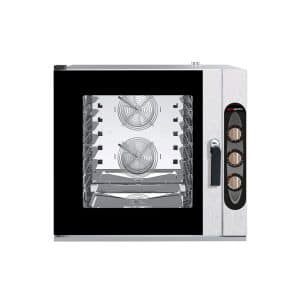 heteluchtoven combisteamer met stoomfunctie